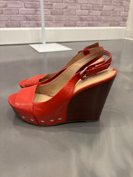 Via Spiga Heels, Red/brown, 85, Like New