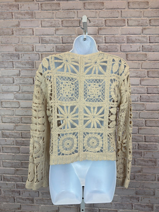 En Creme Cardigan, Cream, One Size, Used - Good