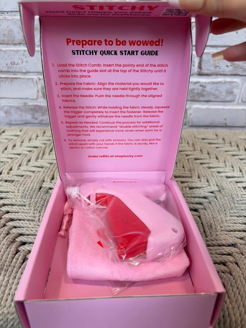 Stitchy Accessory – Pink, Size One Size – Excellent Condition