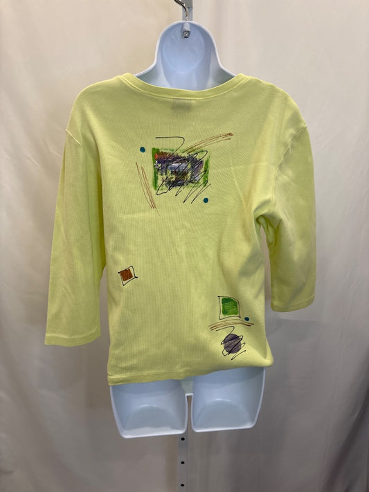 The added touch Shirt, Yellow, XL