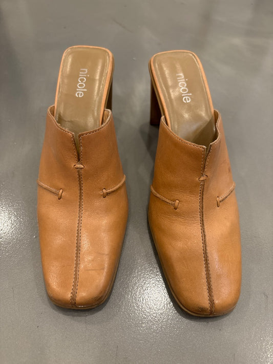Nicole Heels, Tan, 7