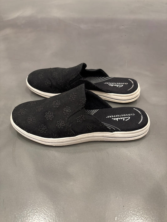 Clarks Cloudsteppers Sneakers, Black, 7.5, Used - Good