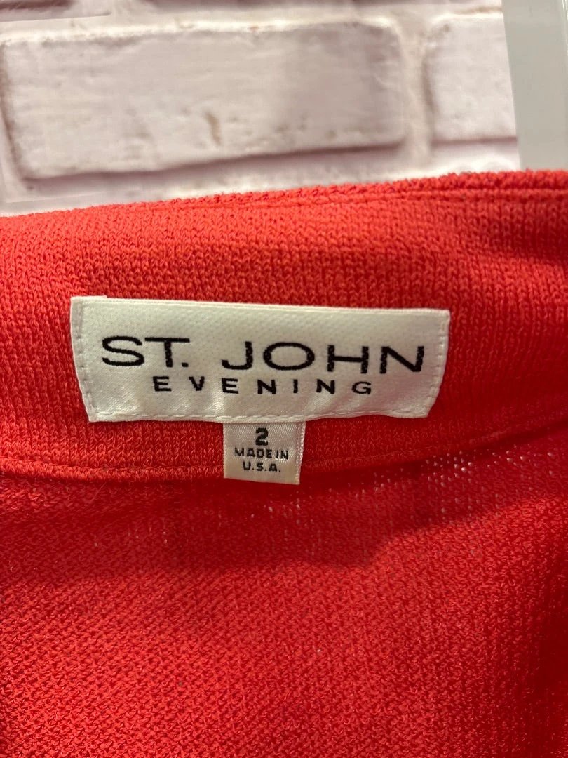 St John Evening Matching Clothing Set – St John Evening Matching Clothing Set, Coral, Small/2, Used - Excellent [Live 2.10]