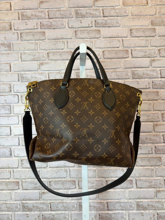 Louis Vuitton Bag - Handbag – Louis Vuitton Flower Zipped Tote PM Shoulder Bag M44351 Monogram canvas Handbag, Brown/black, One Size, Used - Excellent