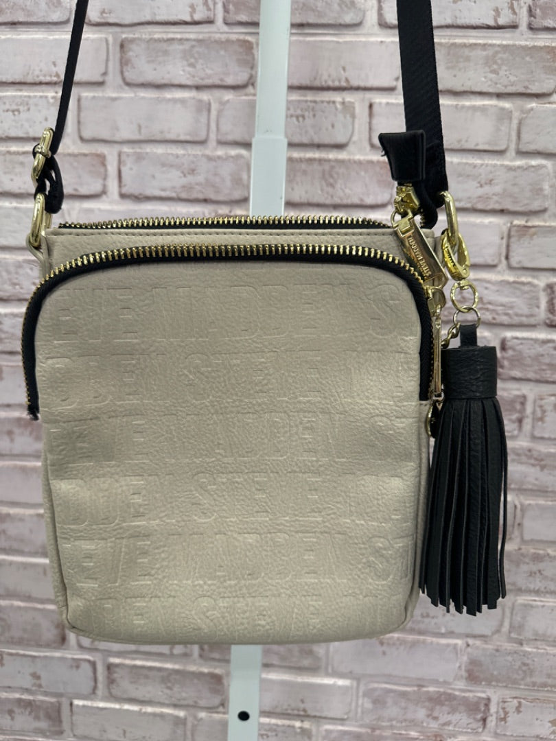 Steve Madden Crossbody, Beige/black, One Size, Used - Good