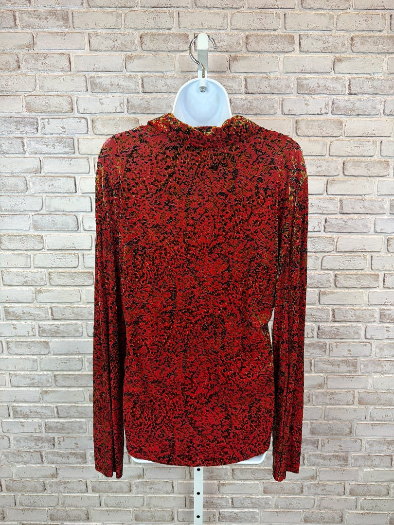 Jacques Shirt, Red multi, Large, Used - Good