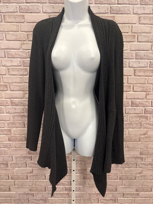 Dana Buchman Cardigan, Grey, XL, Used - Good