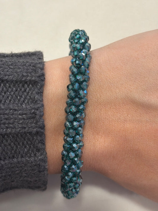 Various Bracelet, Teal, One Size, Used - Good
