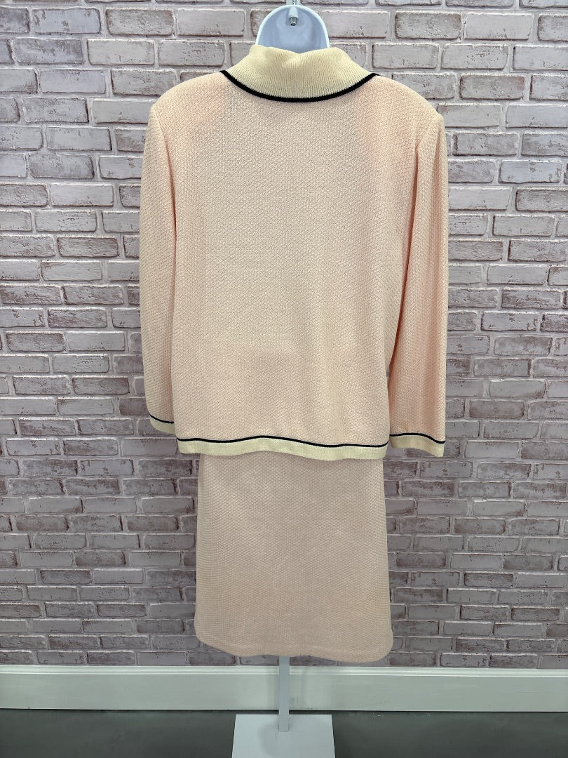 St John Blazer and skirt, Pale pink, 14, Used - Good