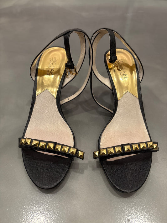 Michael Kors Heels, Black/gold, 8, Used - Good