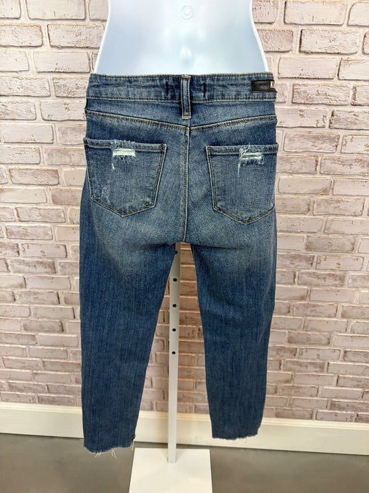 Kut Reese Ankle Skinny Jeans, Denim, 00, Used - Excellent