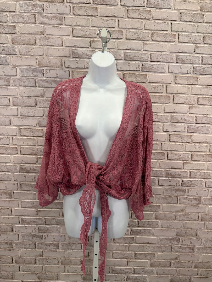 Rachel Zoe Cardigan, Pink, One Size, Used - Good