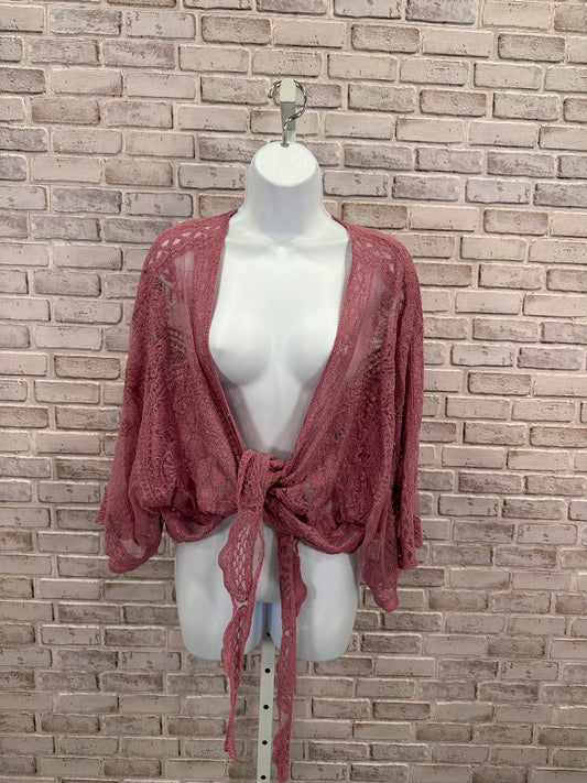 Rachel Zoe Cardigan, Pink, One Size, Used - Good