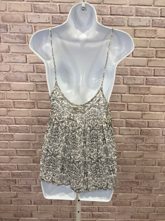 Urban outfitters Tank top, Grey/white, Small, Used - Good