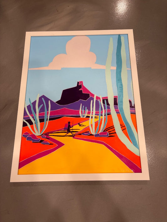 “Companion’s Journey” Multi Joshua Patrick Gridley Acrylic print, One Size
