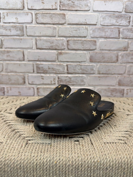 Michael Kors Flats, Black/gold, 8.5, Used - Good