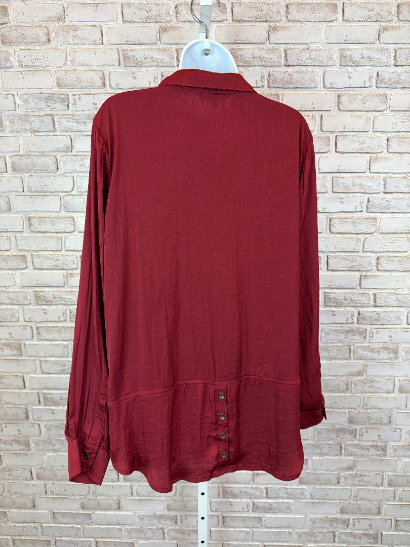 Liverpool Shirt, Maroon, XL, Used - Good