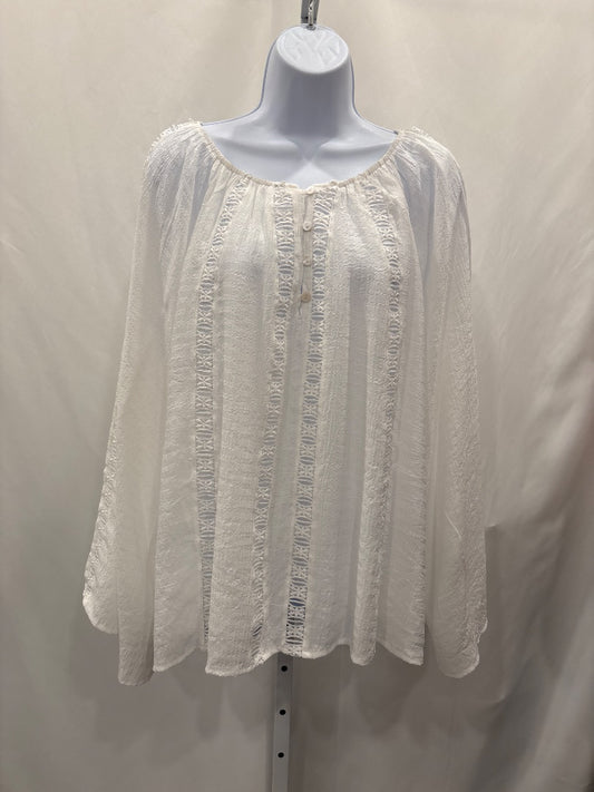 Easel Shirt, White, Medium