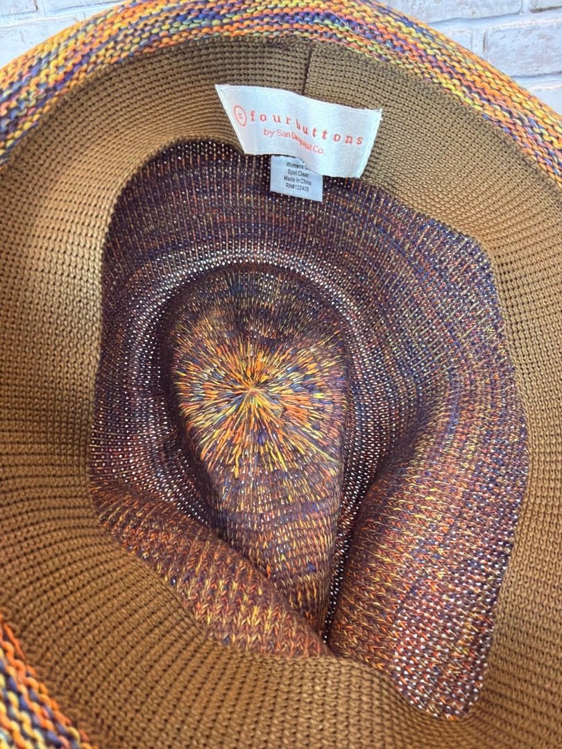 Four Buttons Accessory - Hat – Four Buttons Hat, Multi, One Size, Used - Excellent