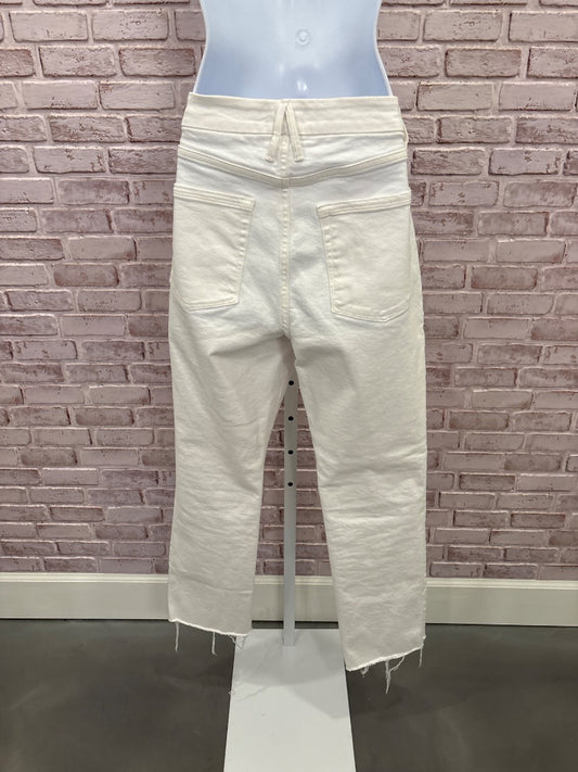 Good American Jeans, White, 10, Used - Good