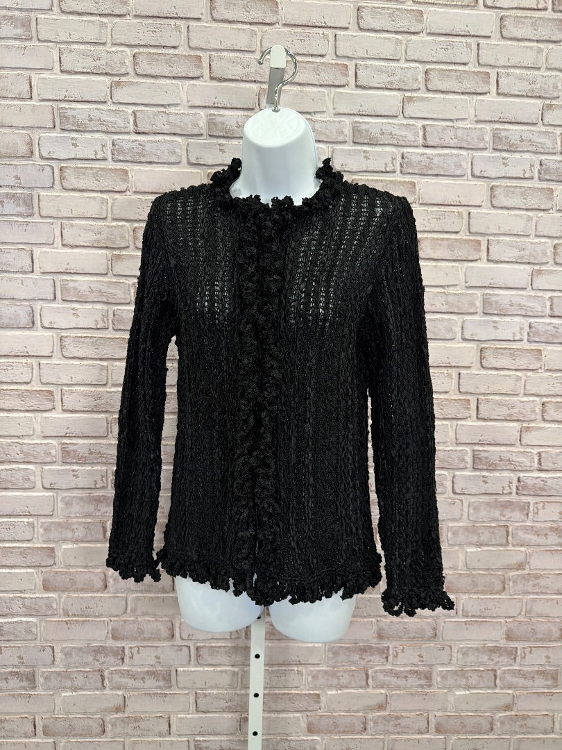 Cici Bianca Cardigan, Black, Small, Used - Good