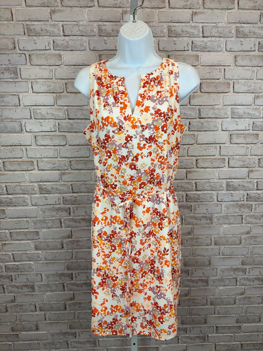 Loft Dress, Floral multi, Medium, New With Tags