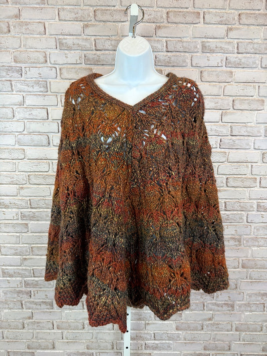 Mossimo Dutti Poncho, Multi, Medium, New With Tags