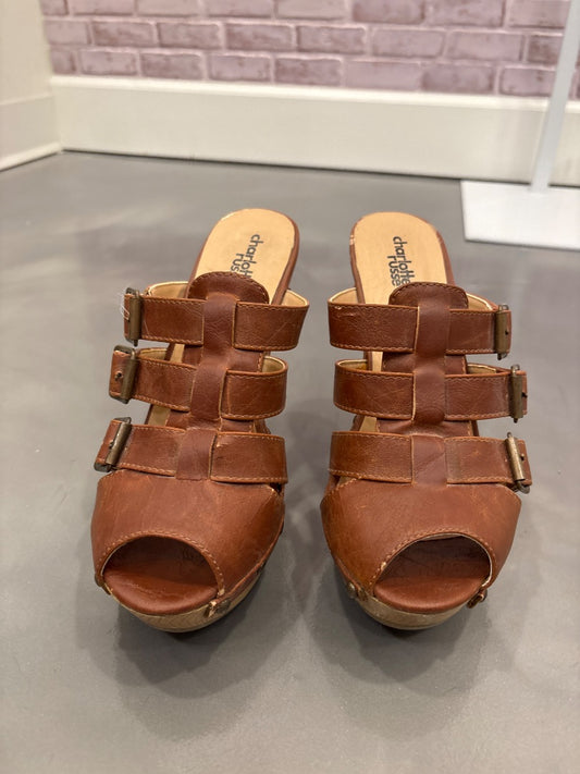 Charlotte Russe Heels, Brown, 8, Used - Good