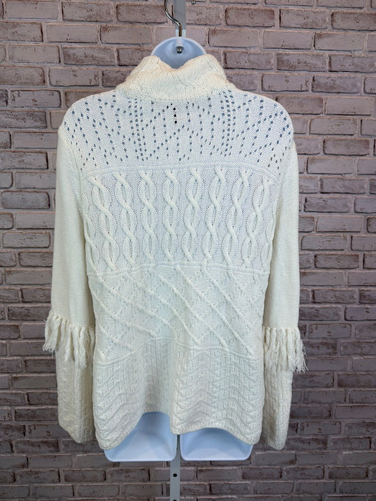 White House Black Market Sweater, White, Medium, Used - Excellent