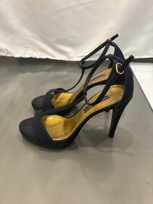 Ralph Lauren Heels, Black, 7