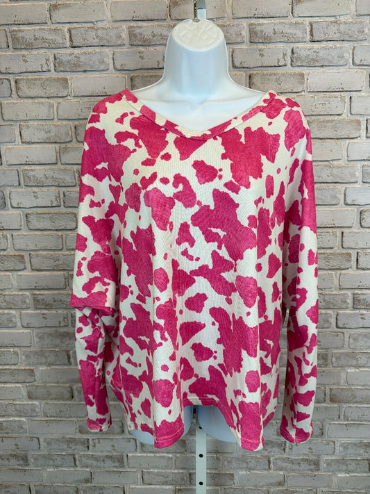 Hopely Shirt, pink/white, medium, Used - Excellent