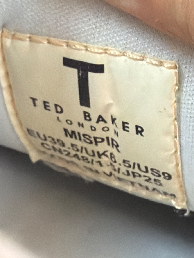 Ted Baker Mispir Low-top Sneakers, White multi, 9, Used - Good