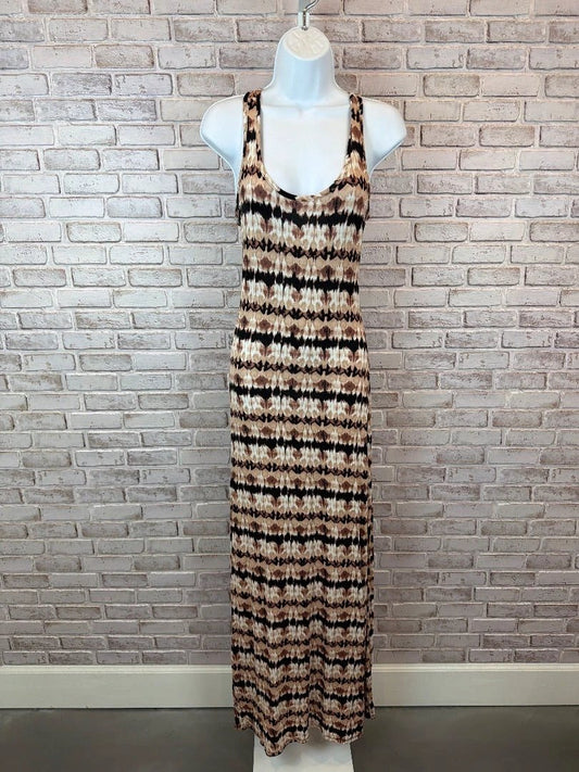 Alloy Apparel Dress – Alloy Apparel Dress, Lack/orange tie dye, Small, Used - Excellent