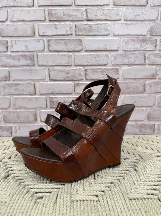 Jessica Bennett Heels, Brown, 9, Used - Fair