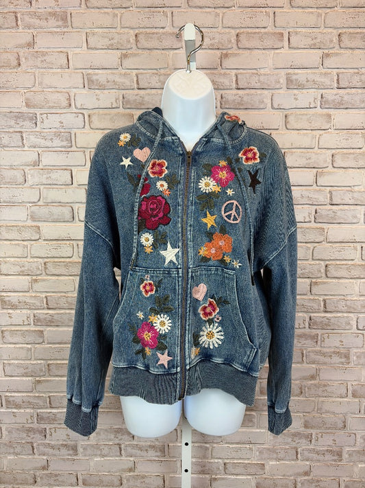 Billy T Sweatshirt, denim multi, Medium, Used - Good