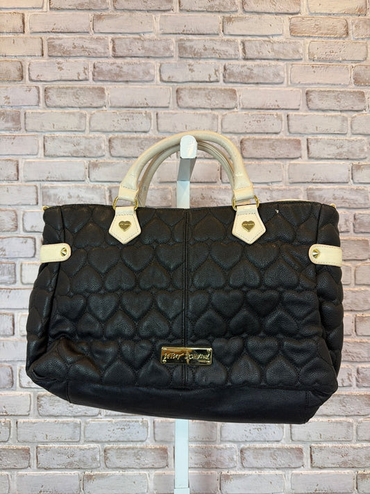 Betsy Johnson Black Bag - Tote - One Size - Good