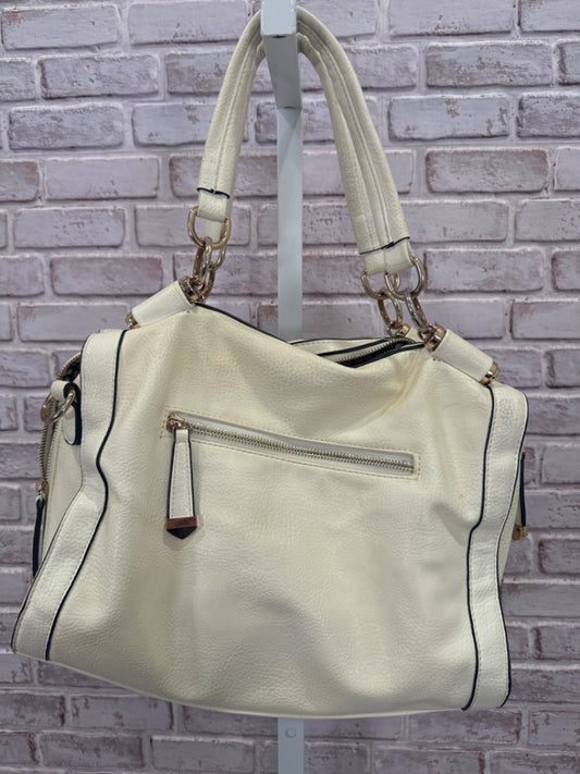 Urban expressions Handbag, Cream, One Size, Used - Good