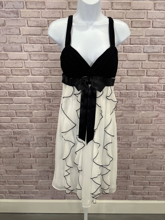 Betsy & Adam Dress, Black/white, Medium, Used - Good