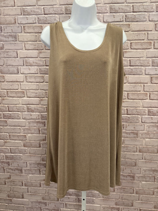Jostar Tank top, Gold, XL, Used - Good