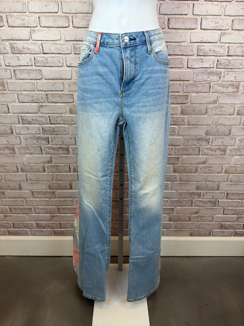 Driftwood Farrah Jeans, denim multi, 29, Used - Good