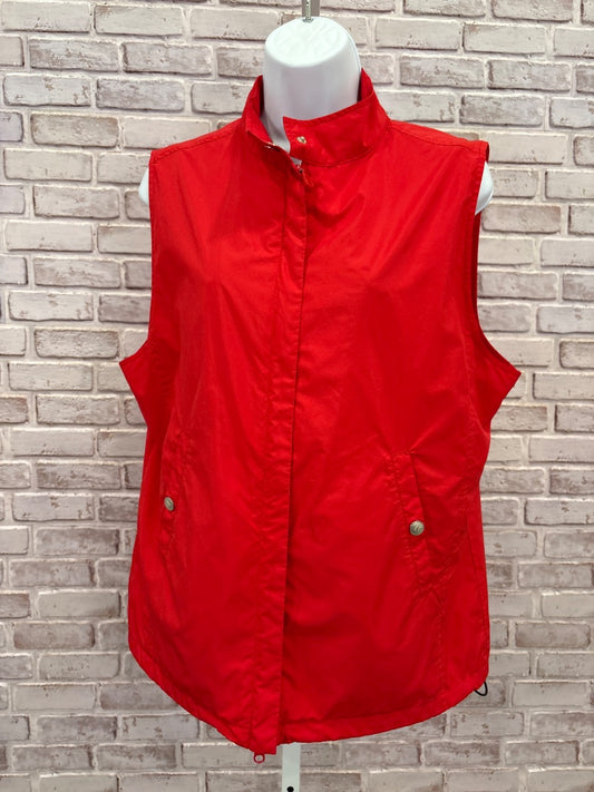Cutter & buck Vest, Red, Small, Used - Good