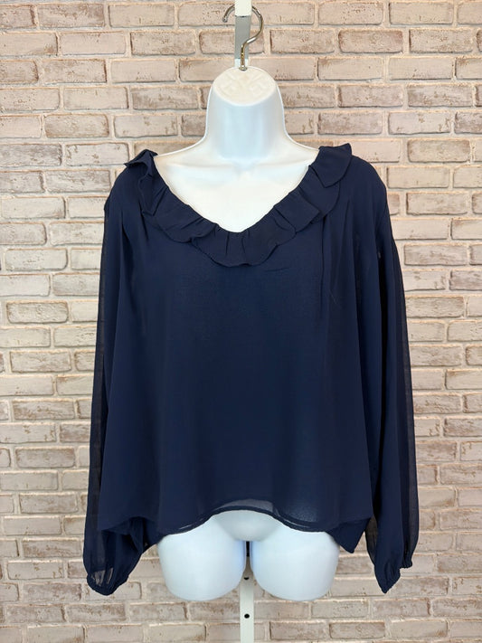 1.State Shirt, Navy, Large, Used - Excellent