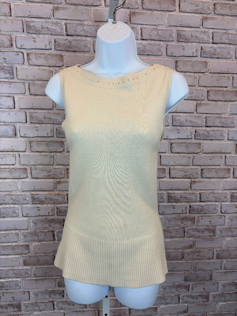 Bcbgeneration Shirt, Beige, Small, Used - Good