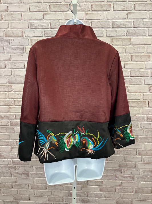 Gotty Jacket, Maroon multi, Medium, Used - Good