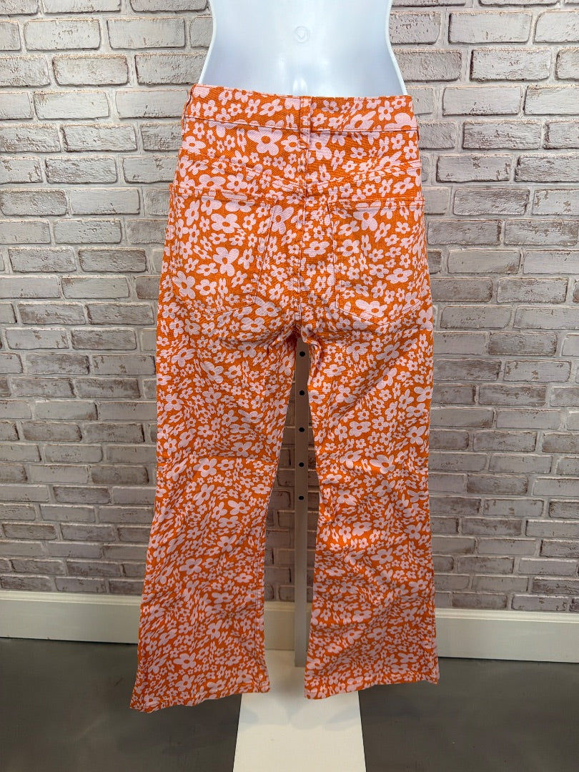 Cotton On Jeans, Orange/pink, 6, Used - Good