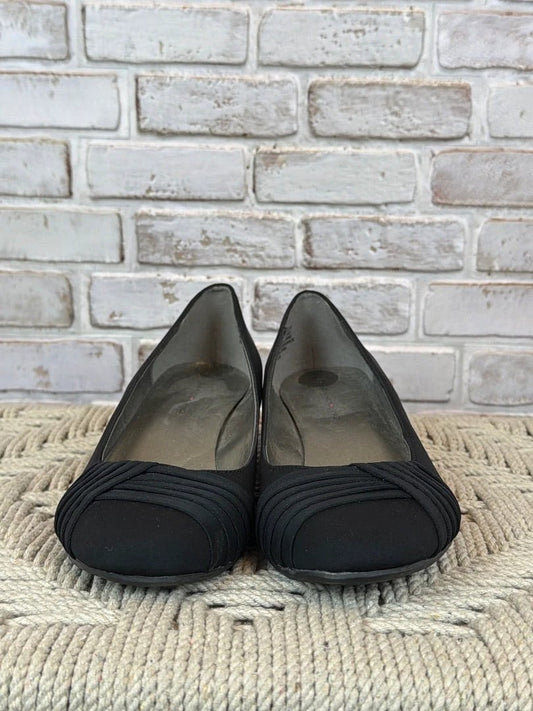 Bandolino Shoes - Slip-on – Bandolino Wedge, Black, 8.5, Used - Good