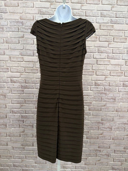 Adrianna Papell Dress, Brown, 12, Used - Good