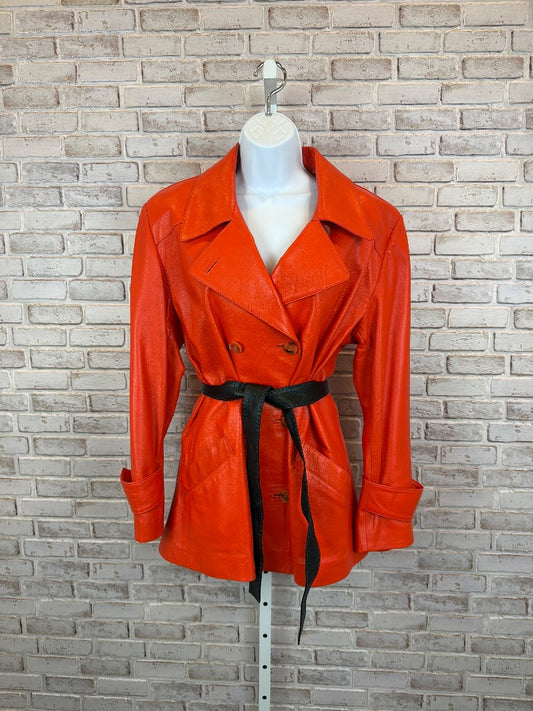 kircilar Jackets, Orange/black, 44, Used - Good