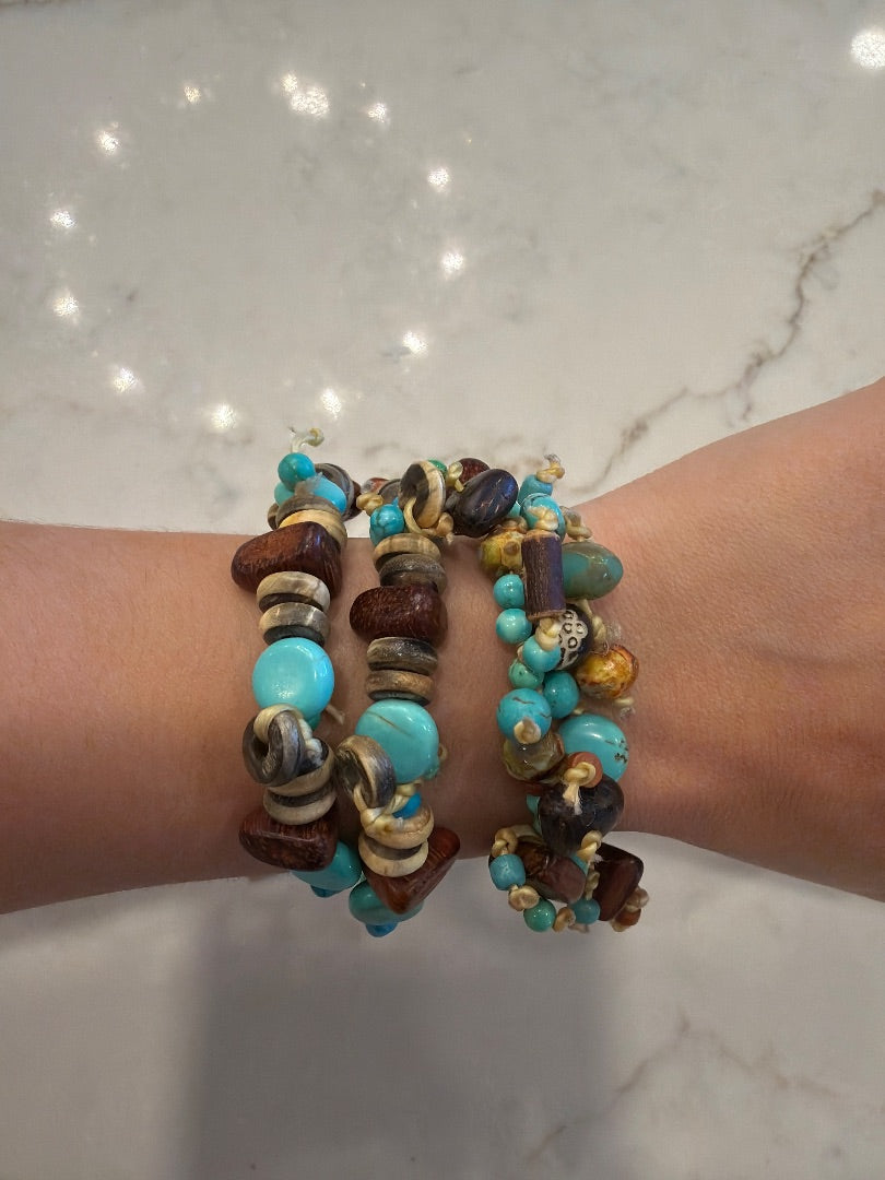 Gilbert Ortega Bracelet, Turquoise, One Size, Used - Excellent