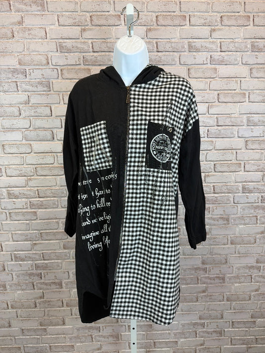 Alain Murati Sweatshirt, Black/white, Small, Used - Good